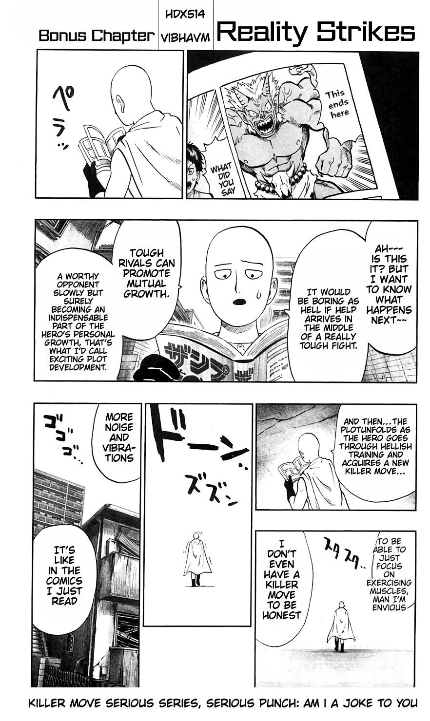 One Punch Man - Chapter 92.5 image 1
